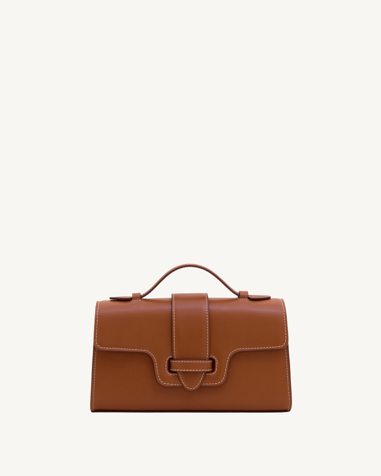 Pochette Moka Classique Homme – Marron – Marque CLJ Charles Le Jeune – Taille Unique Microfibre