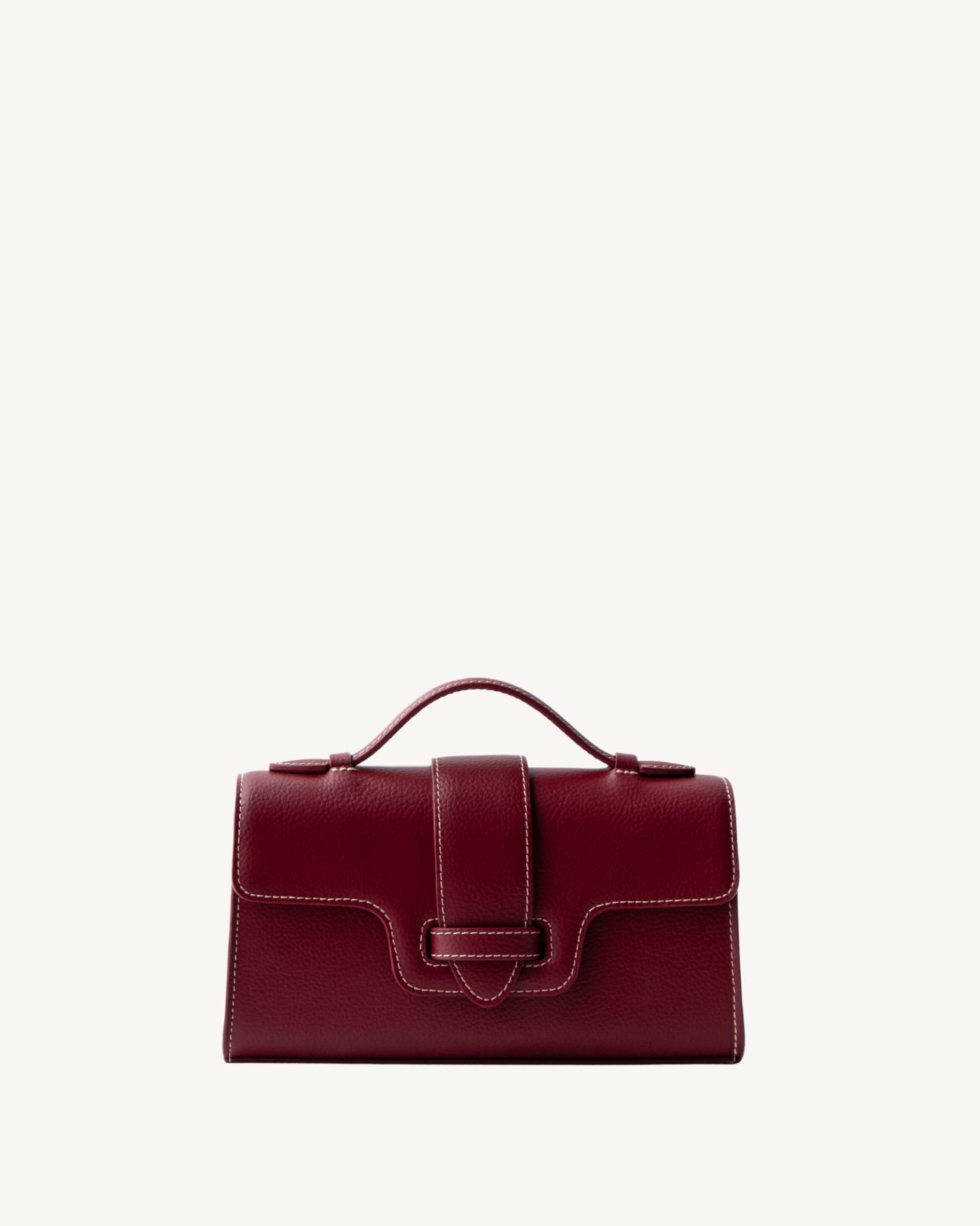 Mano Pochette Dark Cherry - Plant-based Luxury Bags Made in Spain