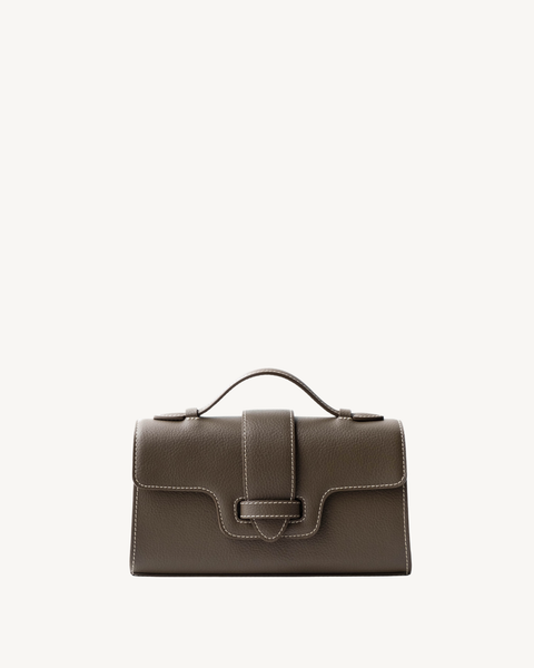 Mano Pochette Taupe - Plant-based Luxury Bags Made in Spain – LOUÉ